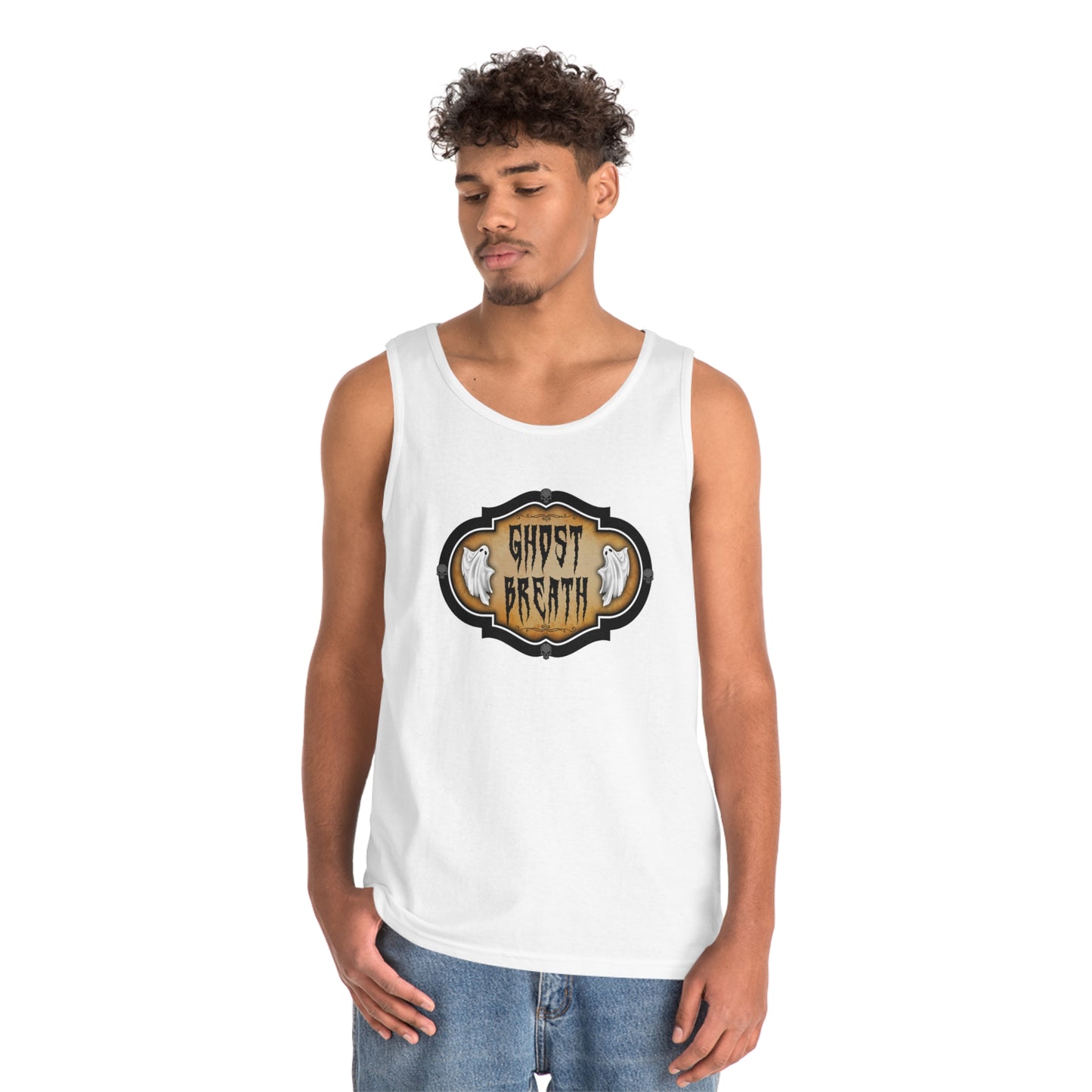 WITCHERY POTIONS 8 (GHOST BREATH)  Unisex Heavy Cotton Tank Top