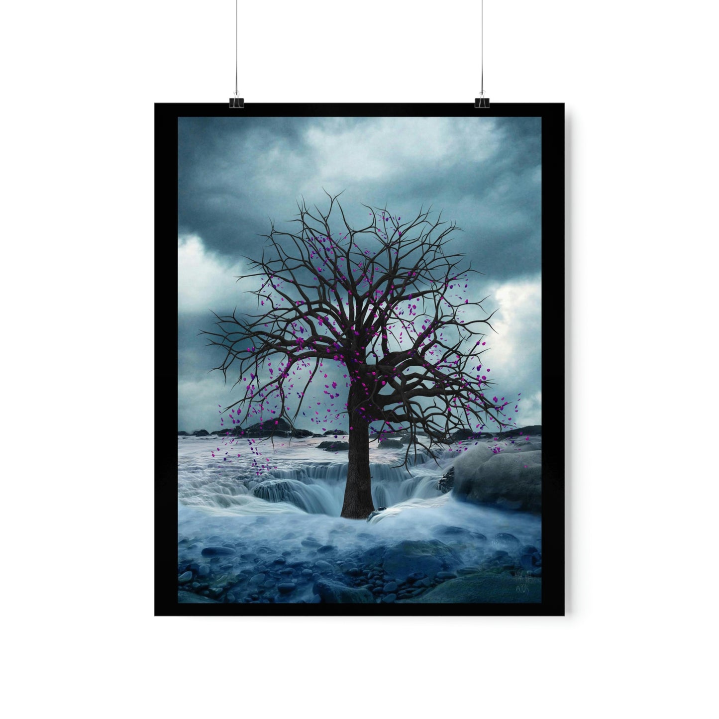 TREE OF LIFE (PURPLE) Premium Matte Vertical Posters