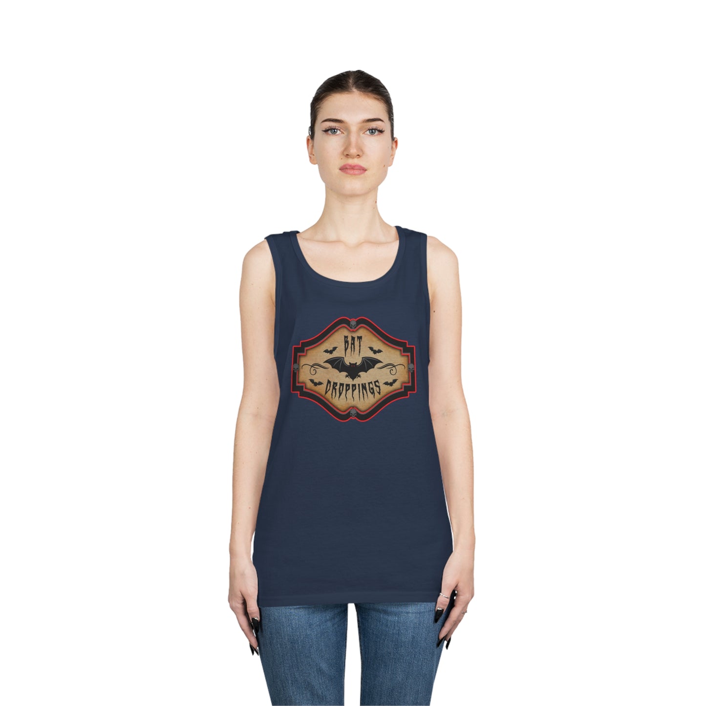 WITCHERY POTIONS 1 (BAT DROPPINGS) Unisex Heavy Cotton Tank Top