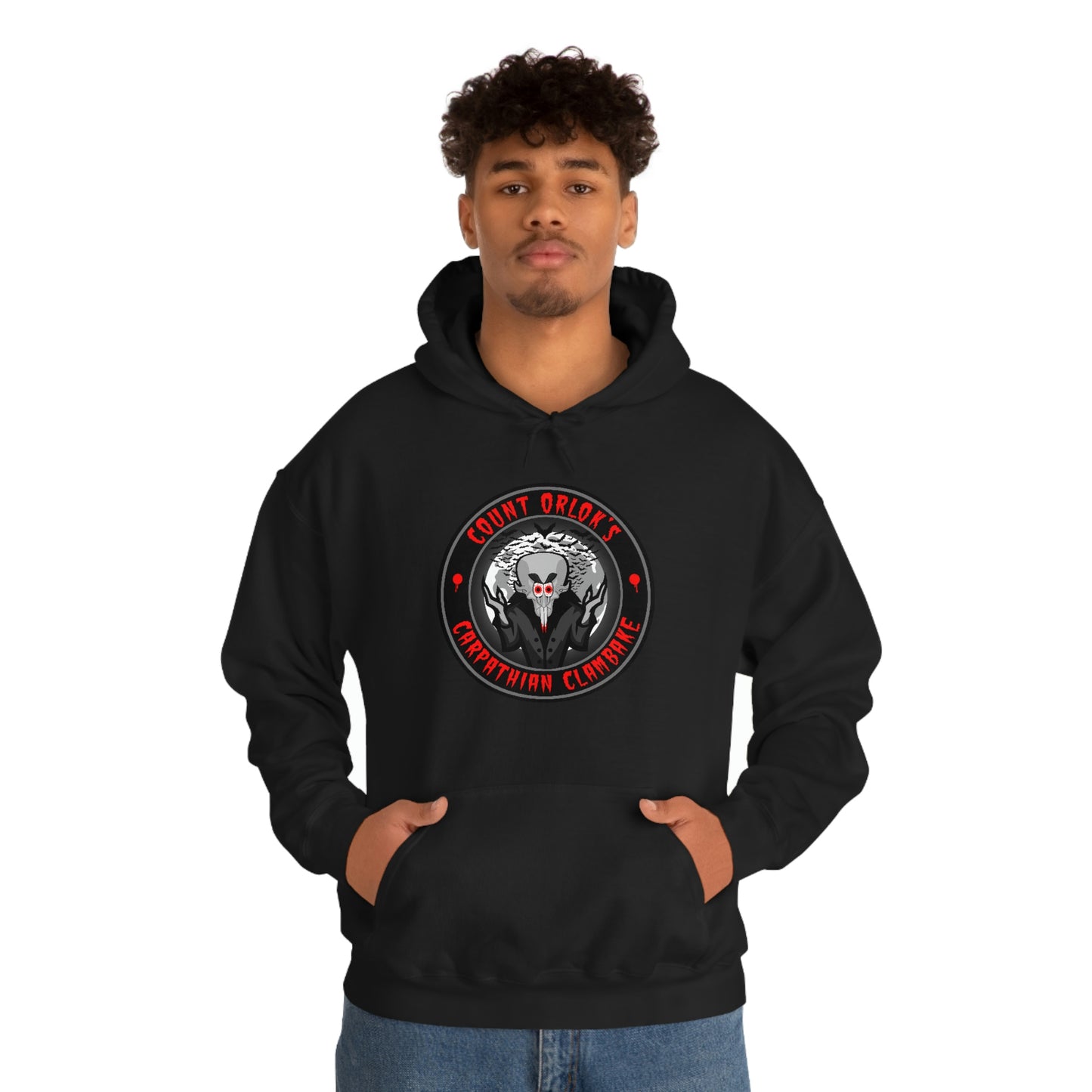 COUNT ORLOK - CARPATHIAN CLAMBAKE Unisex Heavy Blend™ Hooded Sweatshirt