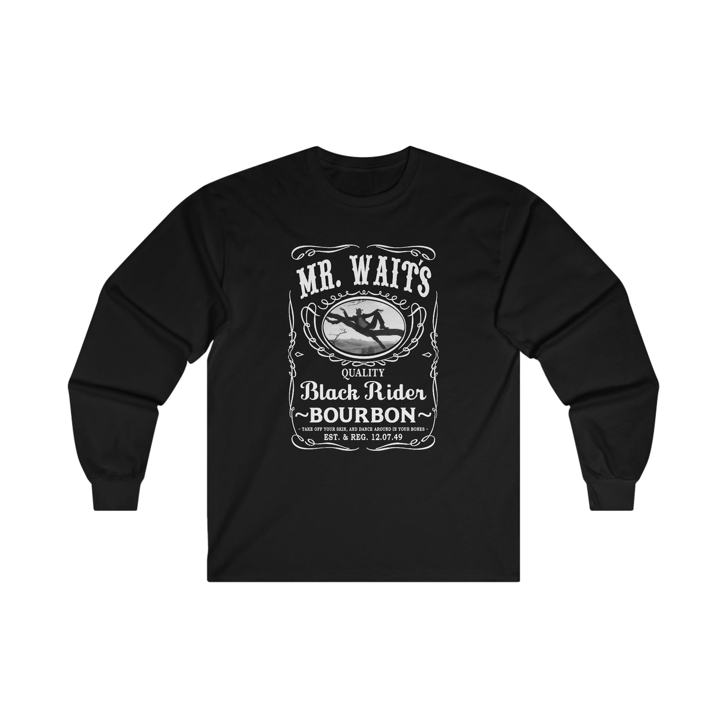 MR WAITS 4 (JD)(BLACK RIDER) Ultra Cotton Long Sleeve Tee