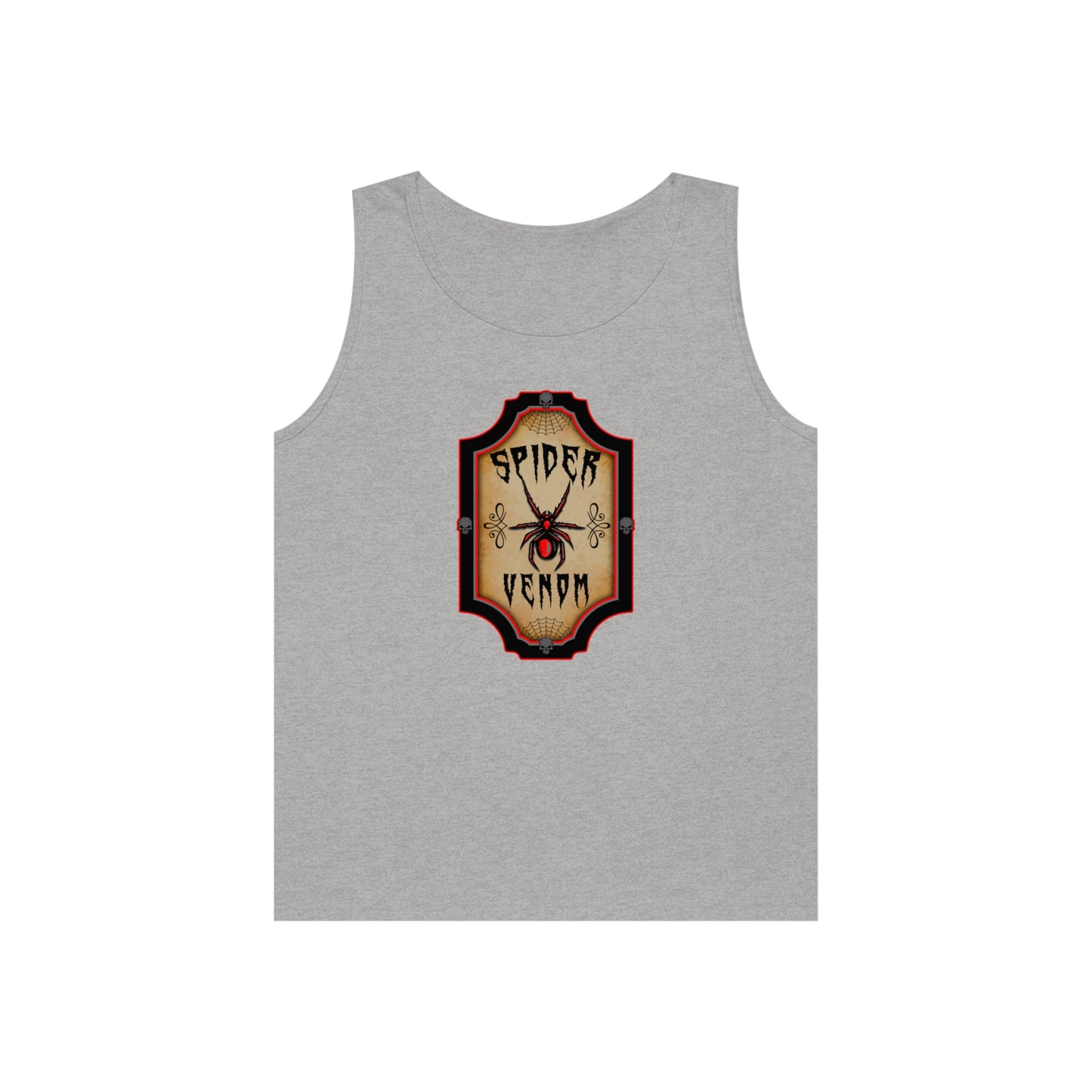 WITCHERY POTIONS 4 (SPIDER VENOM)  Unisex Heavy Cotton Tank Top