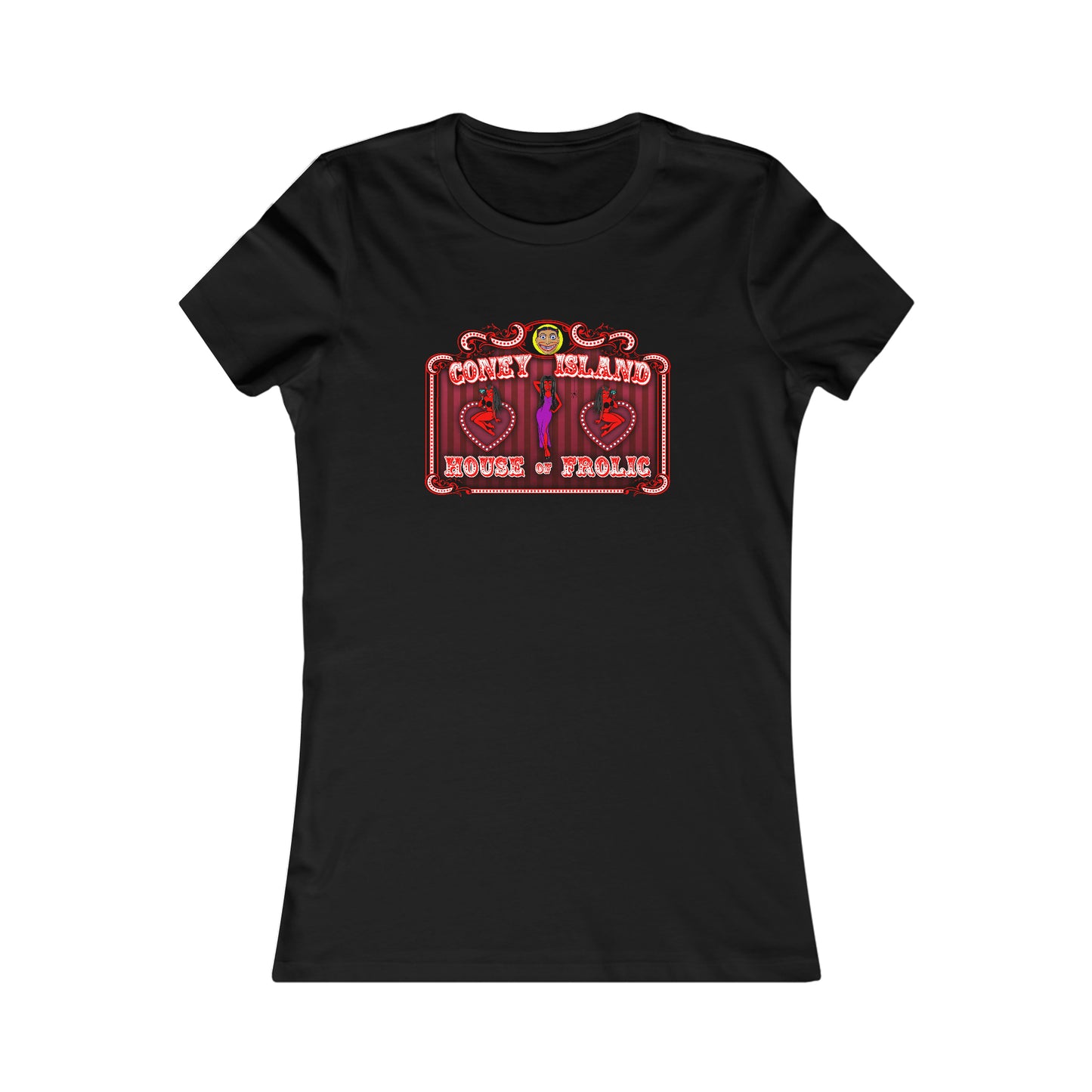 CONEY ISLAND 2 (HOUSE OF FROLIC) Women's Favorite Tee