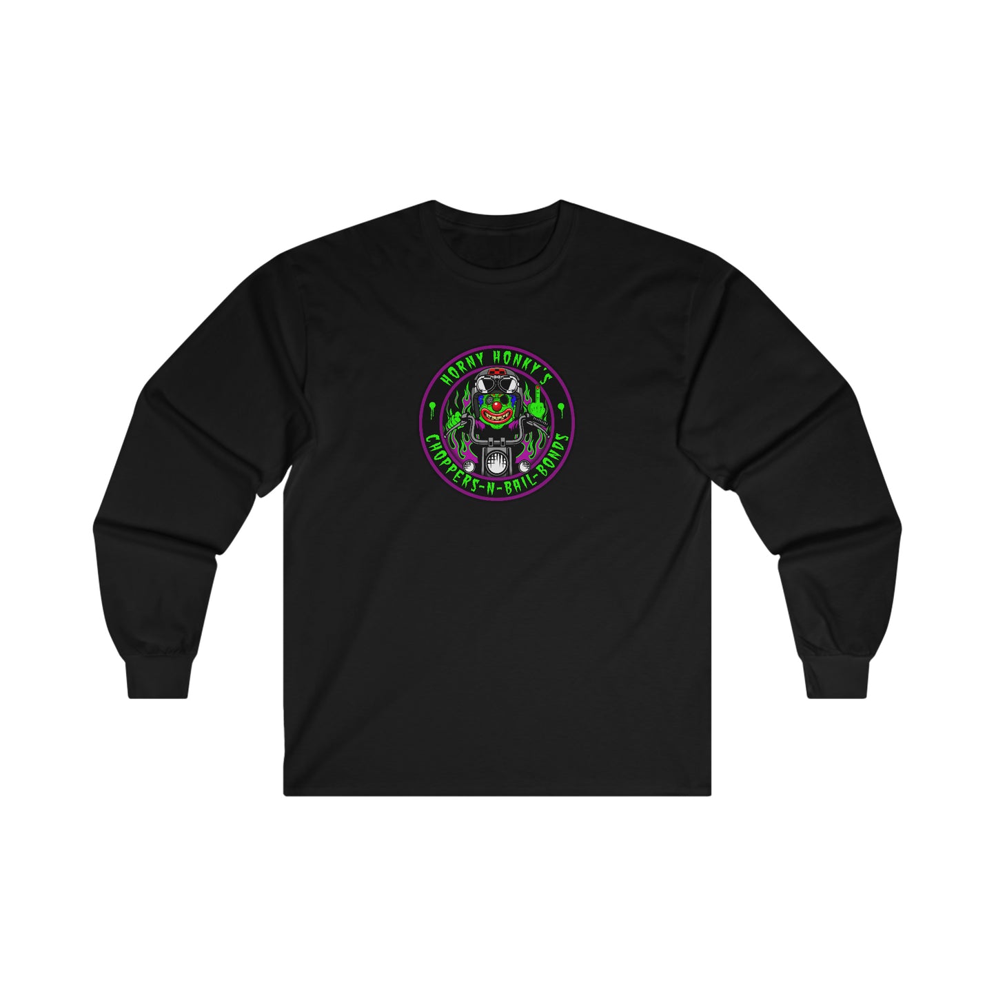 HORNY HONKY - CHOPPERS N BAIL BONDS Ultra Cotton Long Sleeve Tee