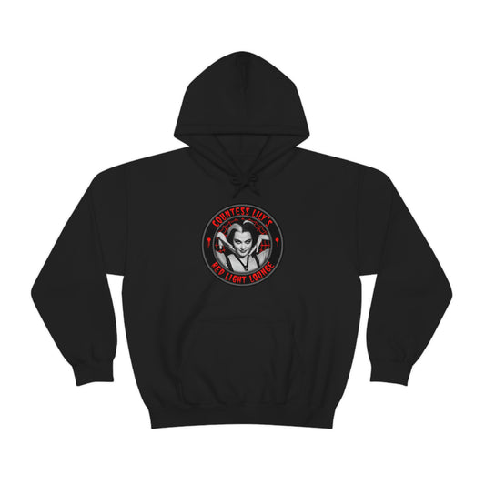 COUNTESS LILY - RED LIGHT LOUNGE Unisex Heavy Blend™ Hooded Sweatshirt