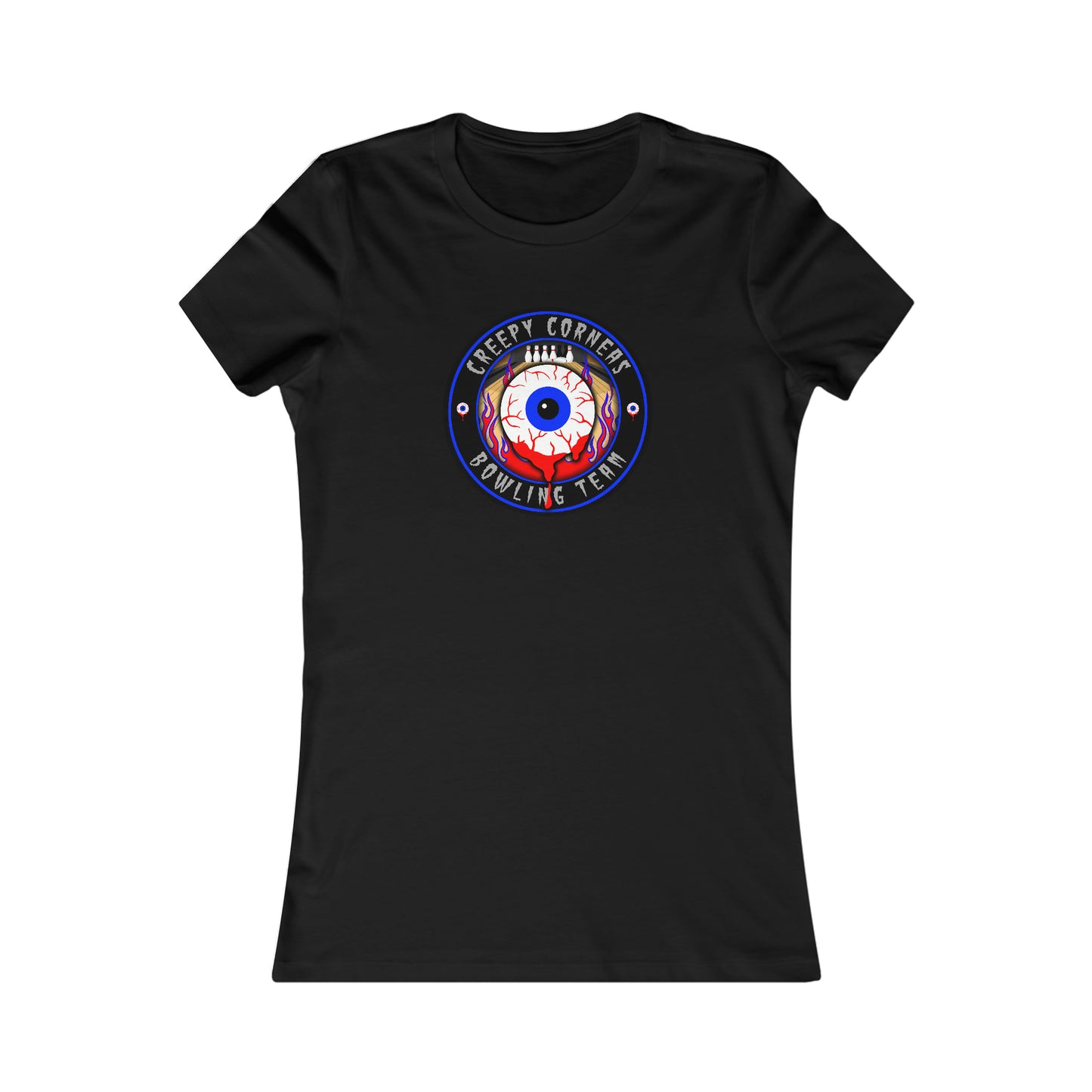 CREEPY CORNEAS - BOWLING TEAM Women's Favorite Tee