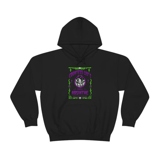 ABSINTHE MONSTERS 3 (COUNTESS LILY) Unisex Heavy Blend™ Hooded Sweatshirt