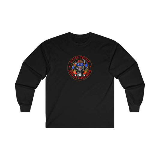 VIKING ZOMBIE - CHOPPERS N BAIL BONDS Ultra Cotton Long Sleeve Tee