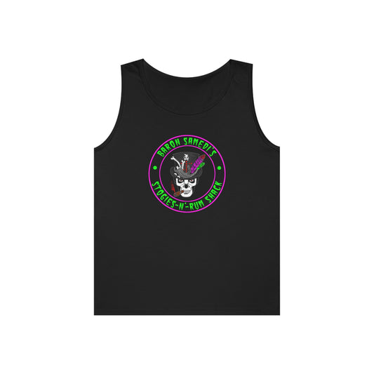 BARON SAMEDI’S STOGIES N RUM SHACK Unisex Heavy Cotton Tank Top