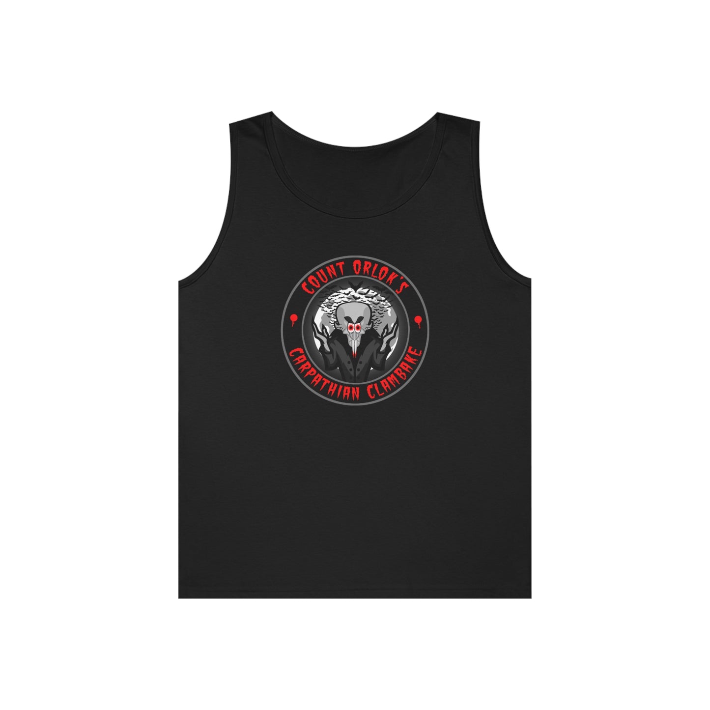 COUNT ORLOK - CARPATHIAN CLAMBAKE Unisex Heavy Cotton Tank Top