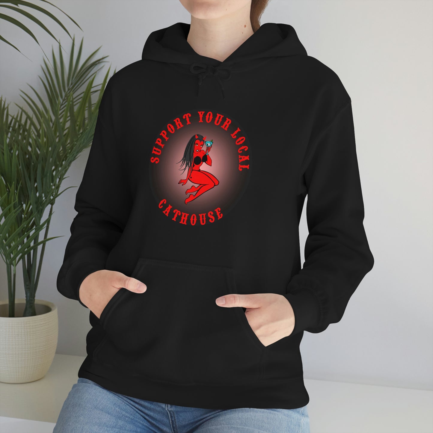 CATHOUSE 1 Unisex Heavy Blend™ Hooded Sweatshirt