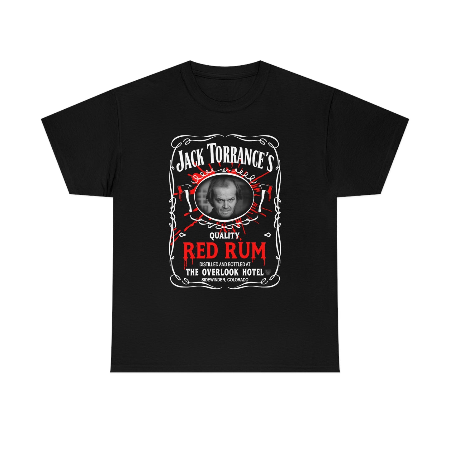 JACK TORRANCE'S - RED RUM Unisex Heavy Cotton Tee