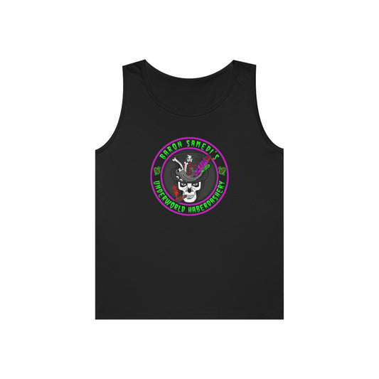 BARON SAMEDI’S – UNDERWORLD HABERDASHERY Unisex Heavy Cotton Tank Top