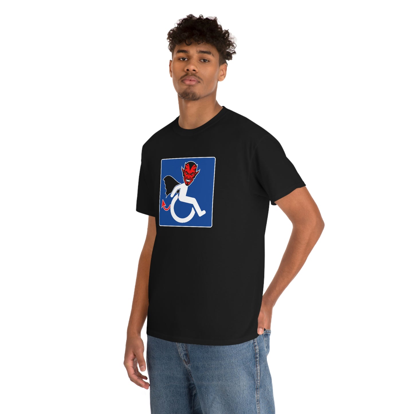 WHEELCHARIOT 5 (Luis) 2 Unisex Heavy Cotton Tee