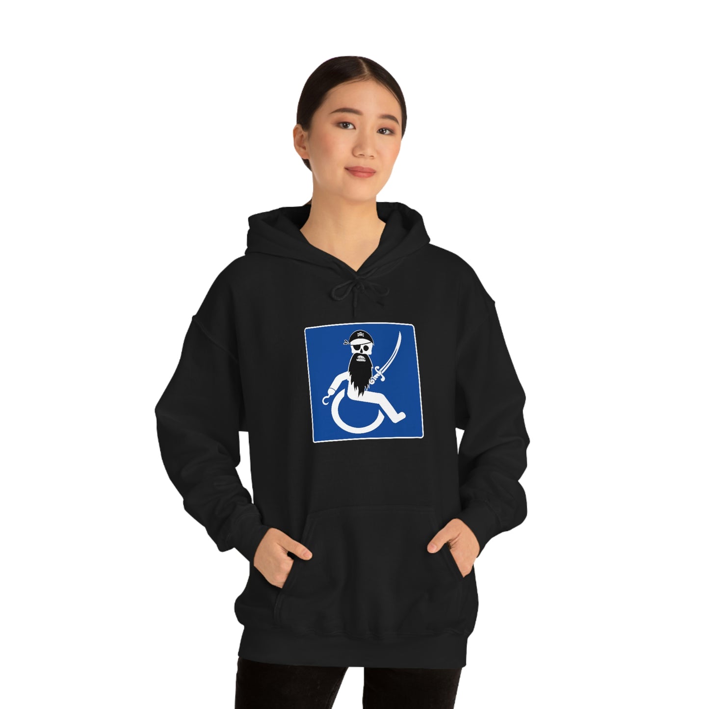 WHEELCHARIOT 4 (Pirate) 2 Unisex Heavy Blend™ Hooded Sweatshirt