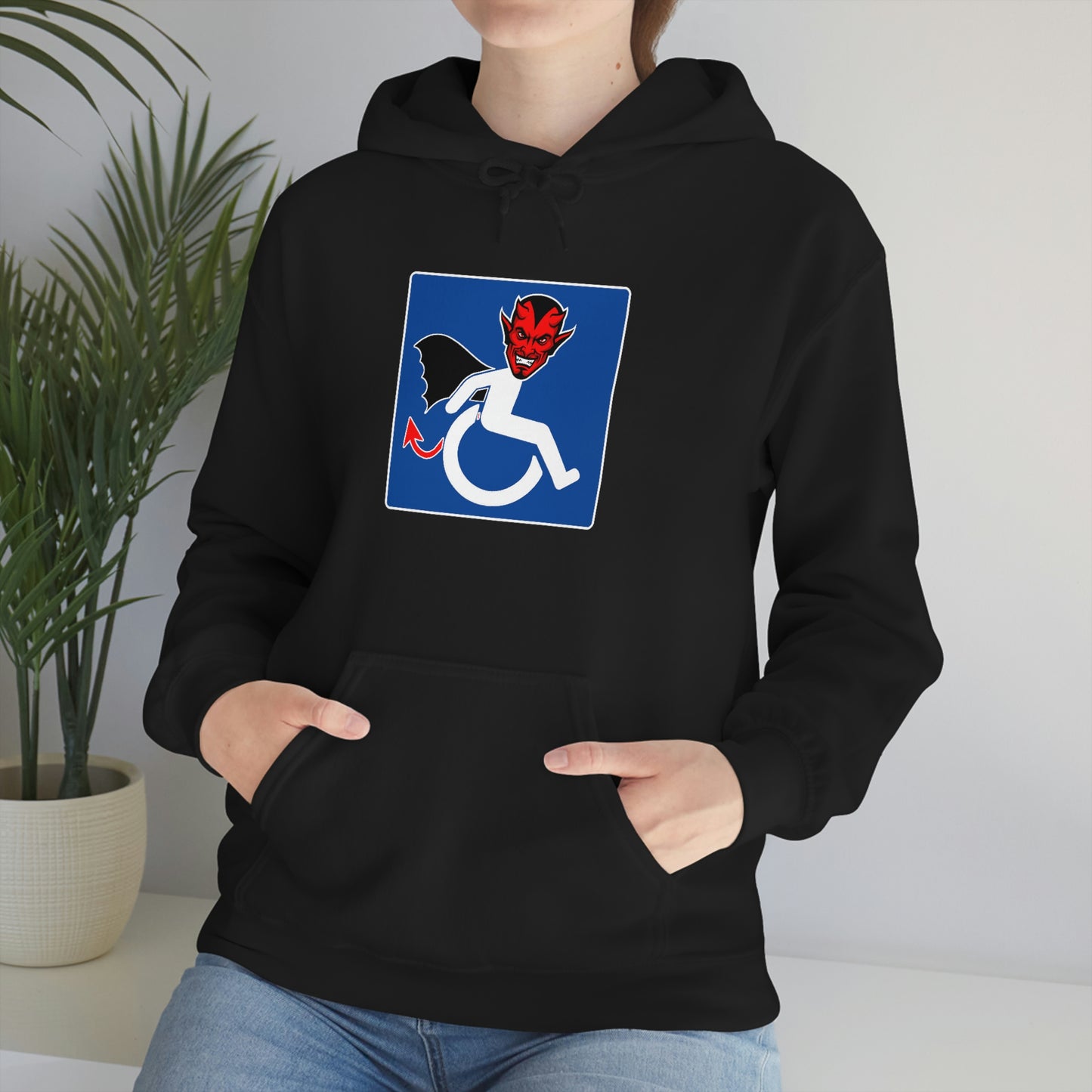 WHEELCHARIOT 5 (Luis) 2 Unisex Heavy Blend™ Hooded Sweatshirt