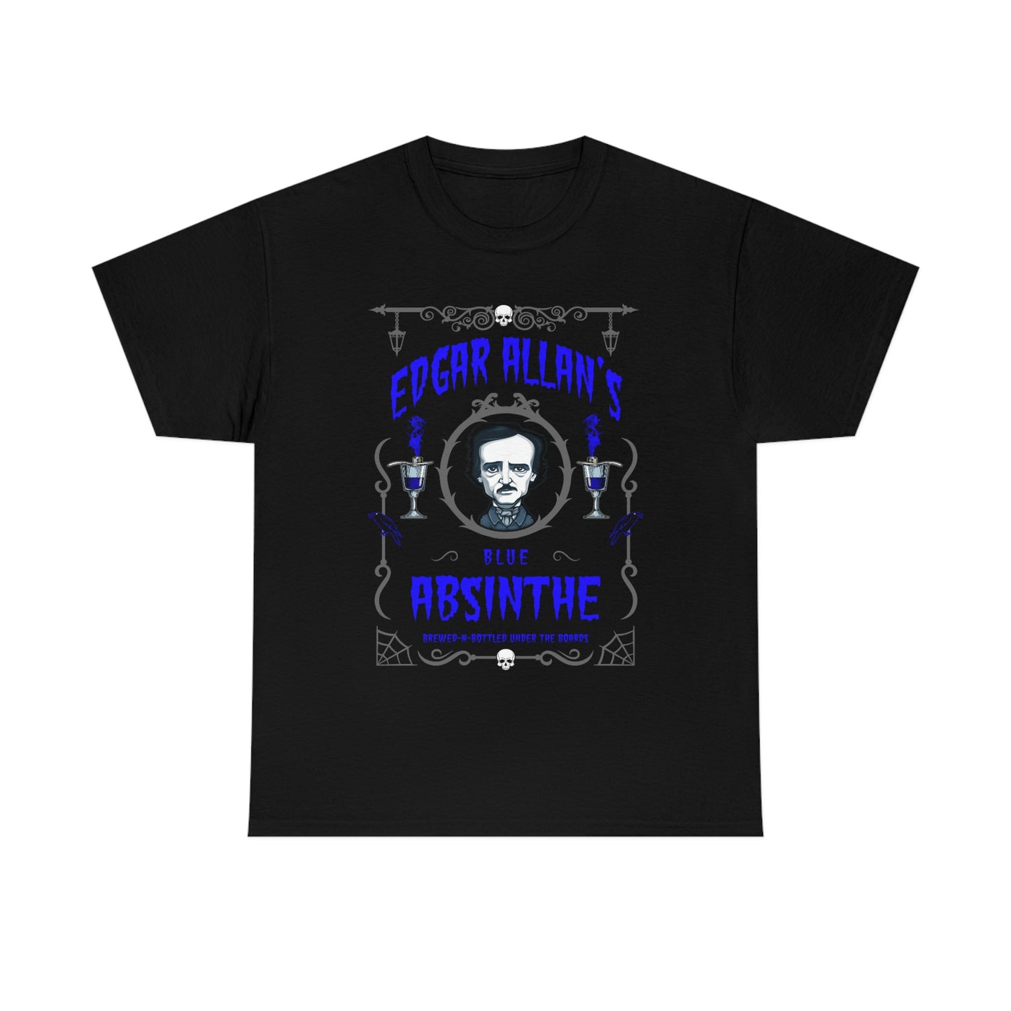 ABSINTHE MONSTERS (POE) Unisex Heavy Cotton Tee