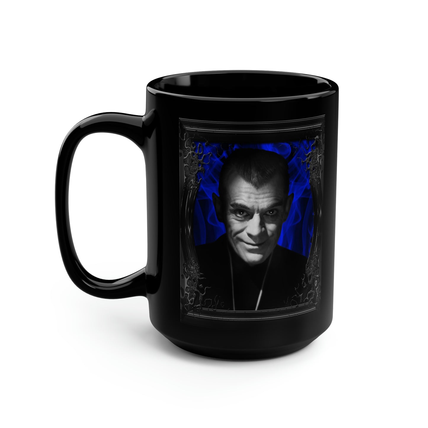 BLACK CAT 1, THE (1934) Black Mug, 15oz