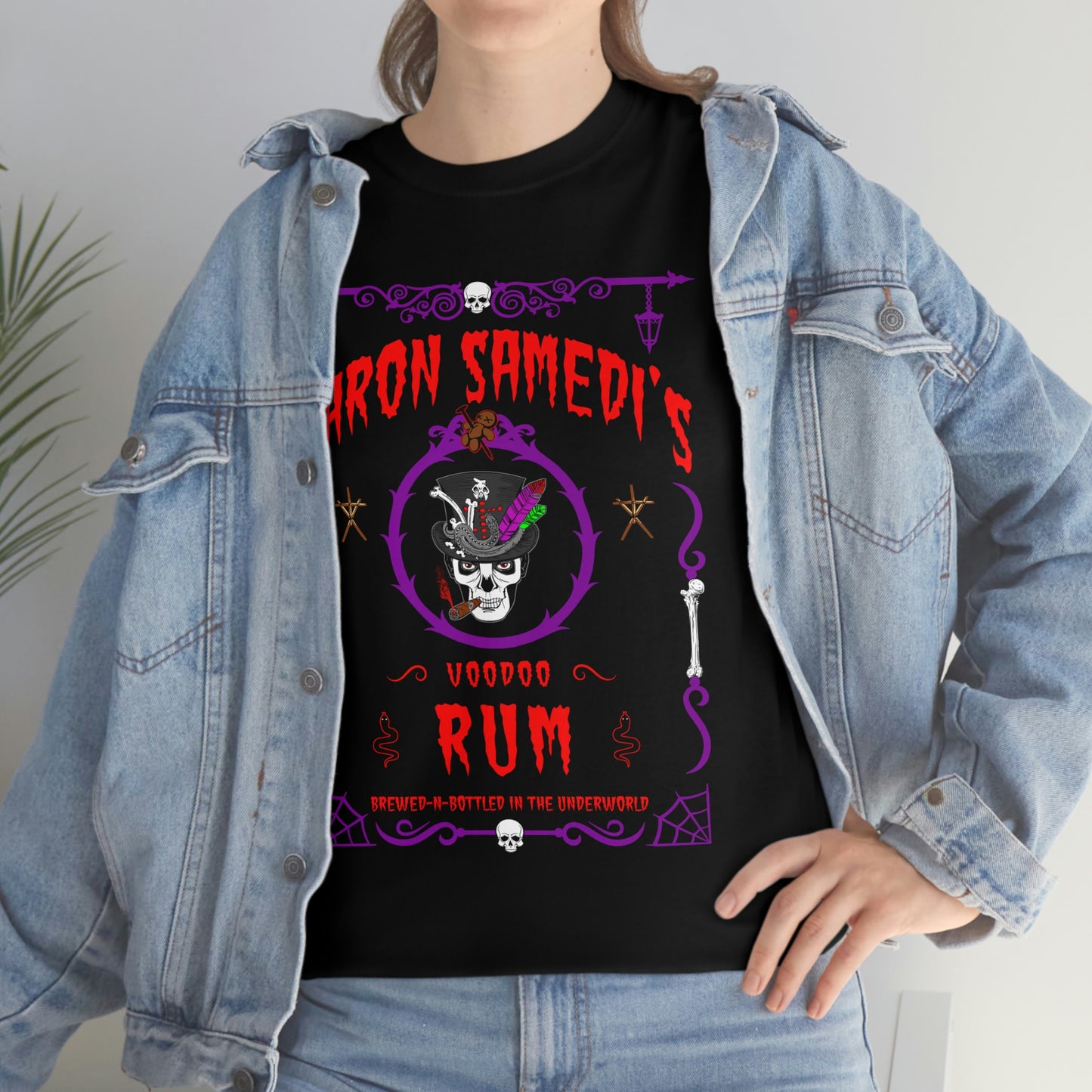 ABSINTHE MONSTERS 8 (BARON SAMEDI) Unisex Heavy Cotton Tee