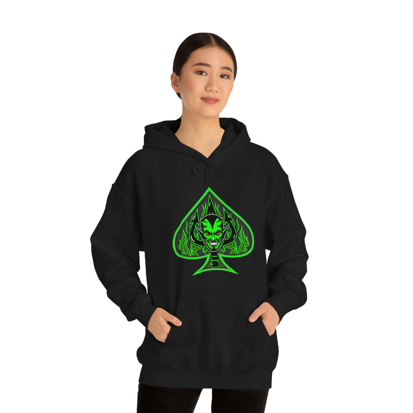 SPADE 1 (G)  Unisex Heavy Blend™ Hooded Sweatshirt