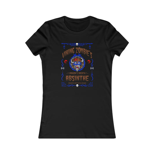 ABSINTHE MONSTERS 14 (VIKING ZOMBIE) Women's Favorite Tee