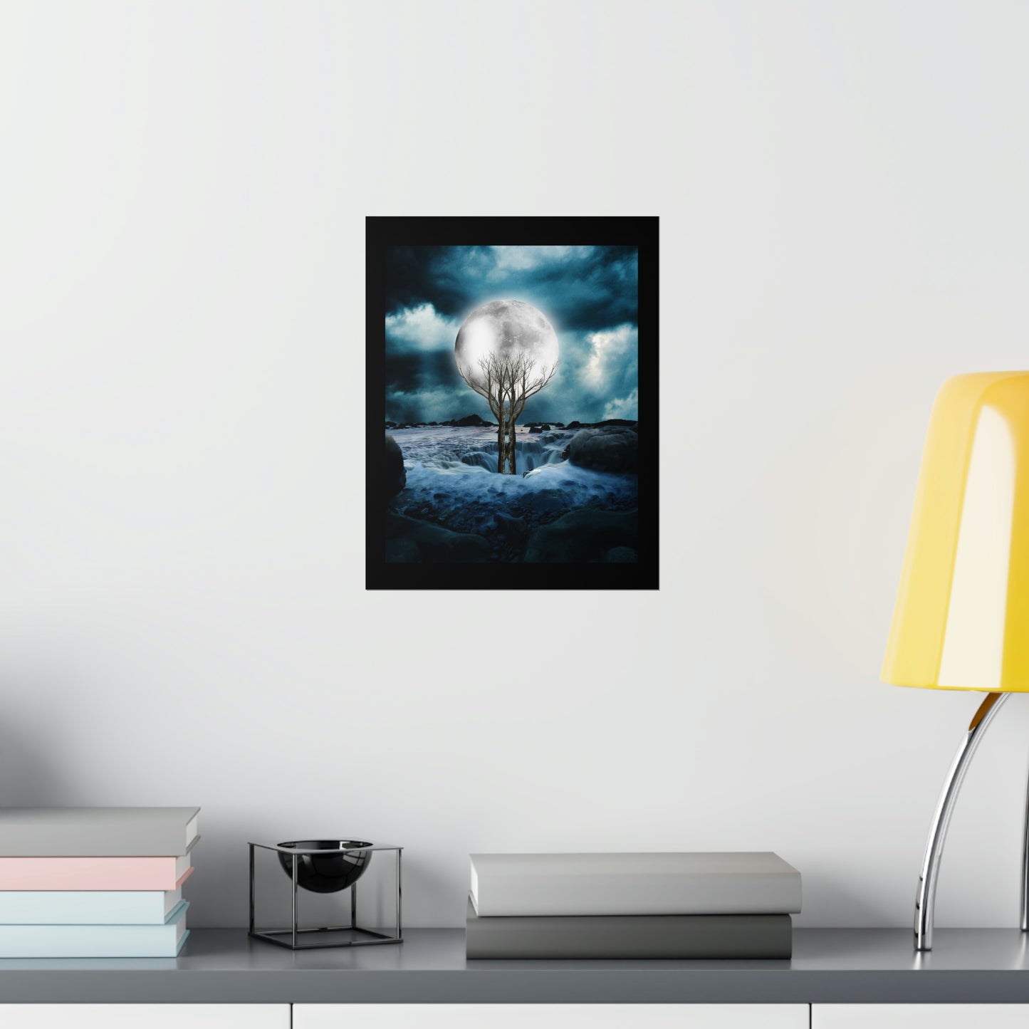 MOON 1 Premium Matte Vertical Posters