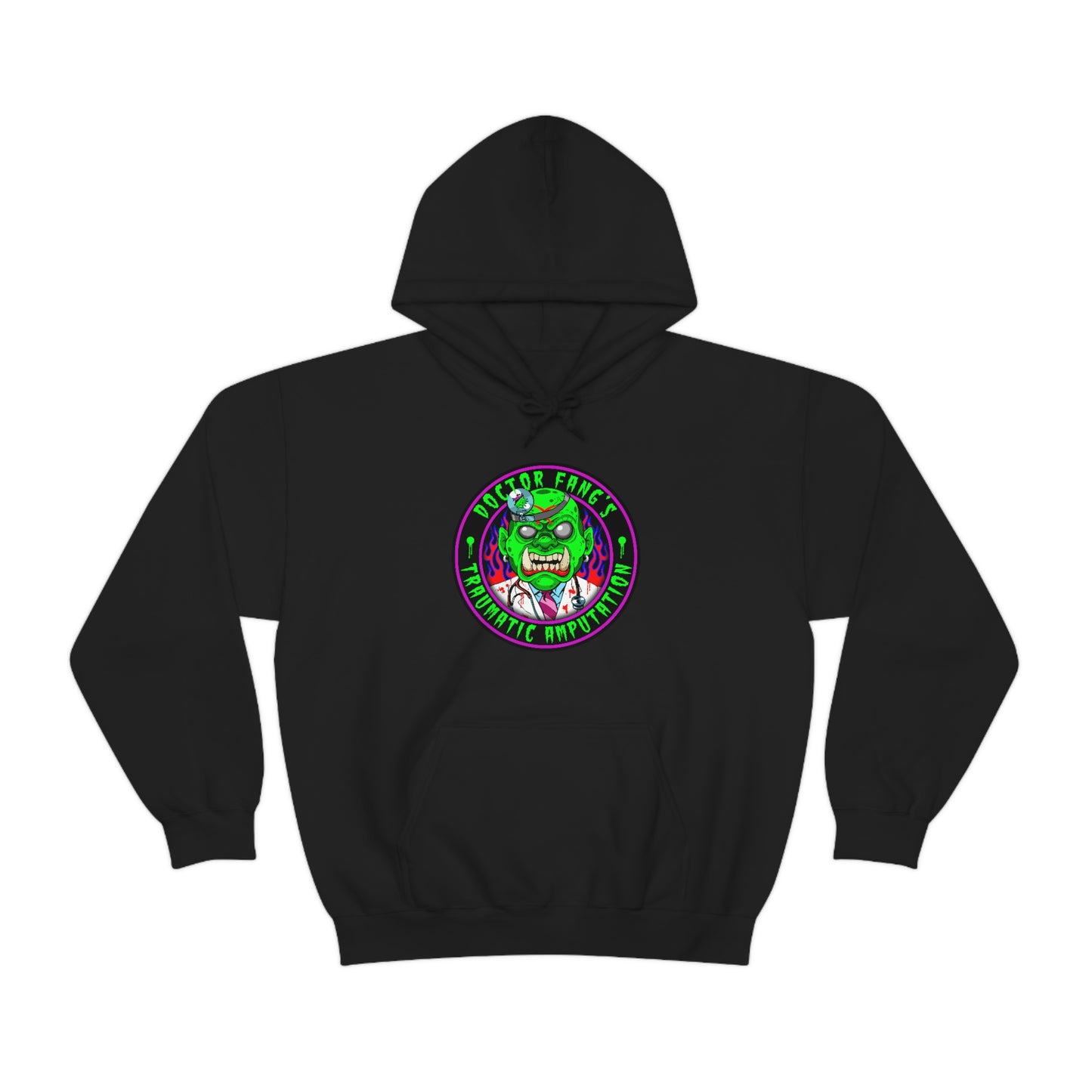 DR FANG - TRAUMATIC AMPUTATION Unisex Heavy Blend™ Hooded Sweatshirt