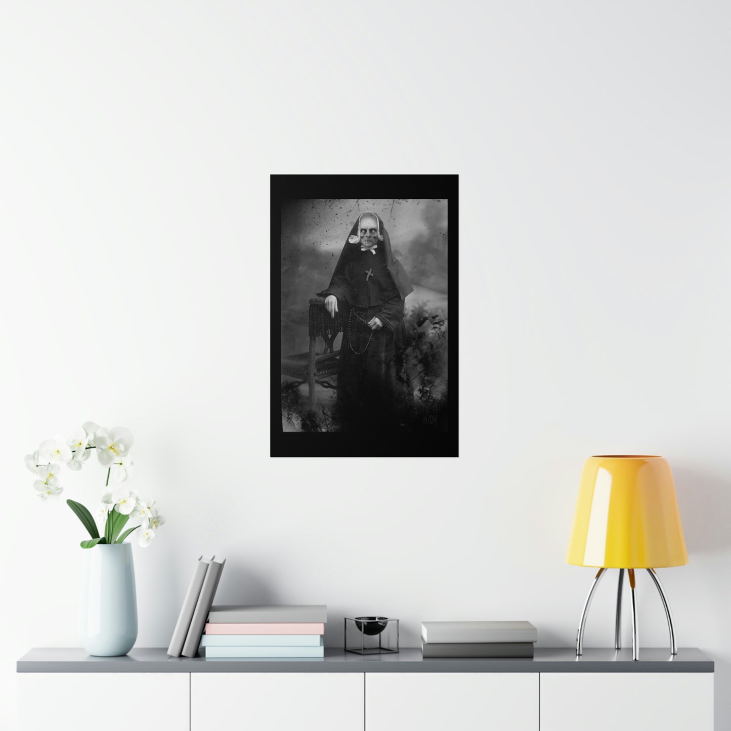 BURNT WITH WATER Premium Matte Vertical Posters