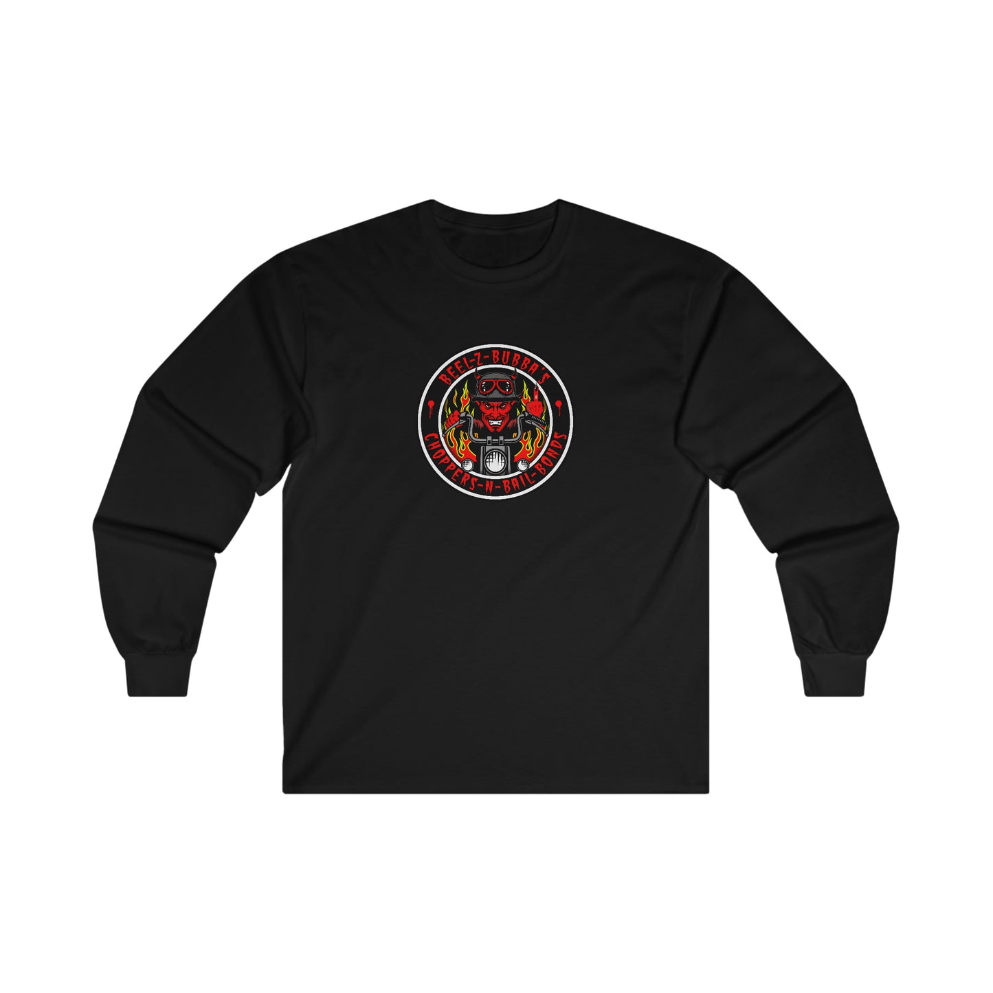 BEEL-Z-BUBBA CHOPPERS N BAIL BONDS Ultra Cotton Long Sleeve Tee