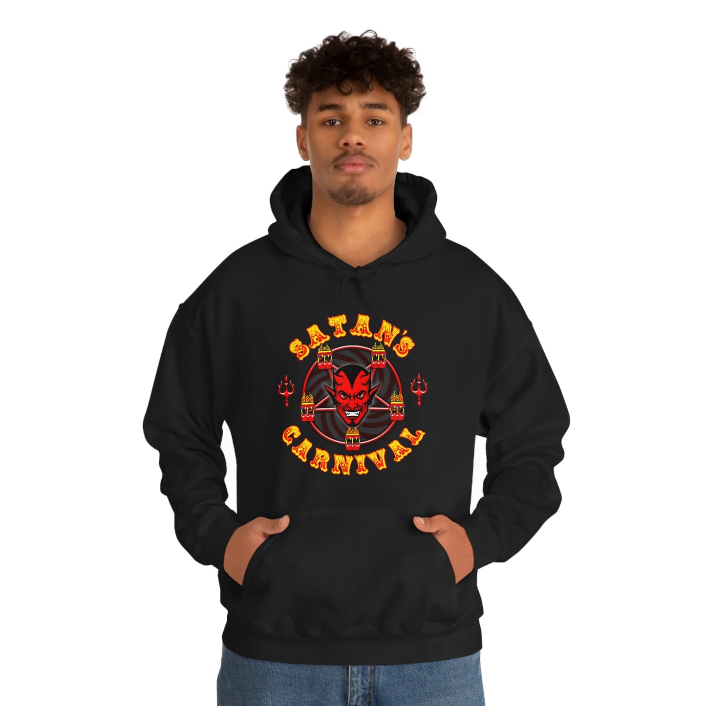 SATAN'S CARNIVAL Unisex Heavy Blend™ Hooded Sweatshirt