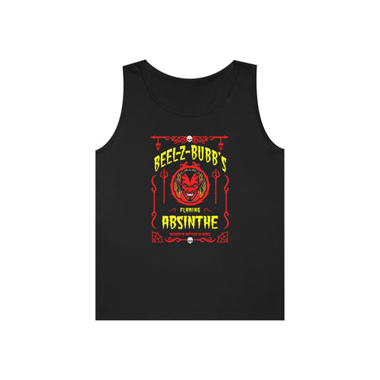 ABSINTHE MONSTERS 7 (BEEL-Z-BUBB) Unisex Heavy Cotton Tank Top