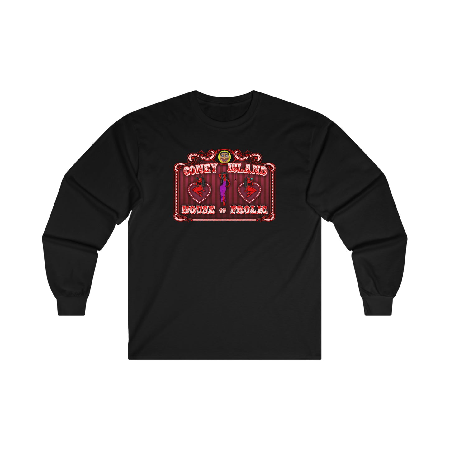 CONEY ISLAND 2 (HOUSE OF FROLIC) Ultra Cotton Long Sleeve Tee