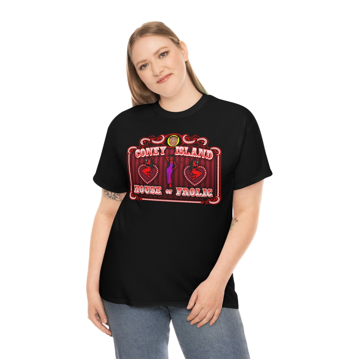 CONEY ISLAND 2 (HOUSE OF FROLIC) Unisex Heavy Cotton Tee