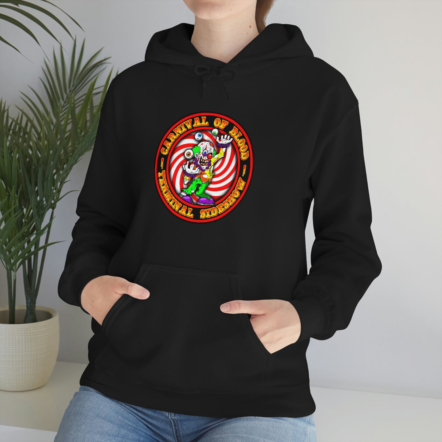 CARNIVAL OF BLOOD - TERMINAL SIDESHOW 2 Unisex Heavy Blend™ Hooded Sweatshirt