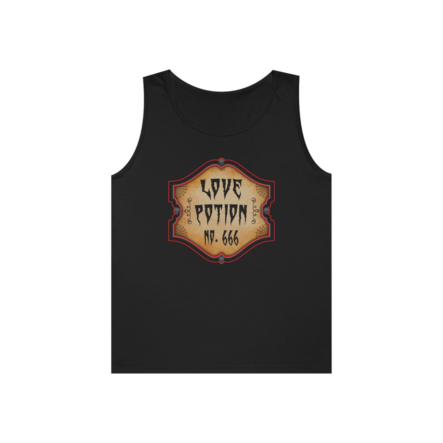 WITCHERY POTIONS 7 (LOVE POTION NO. 666)  Unisex Heavy Cotton Tank Top