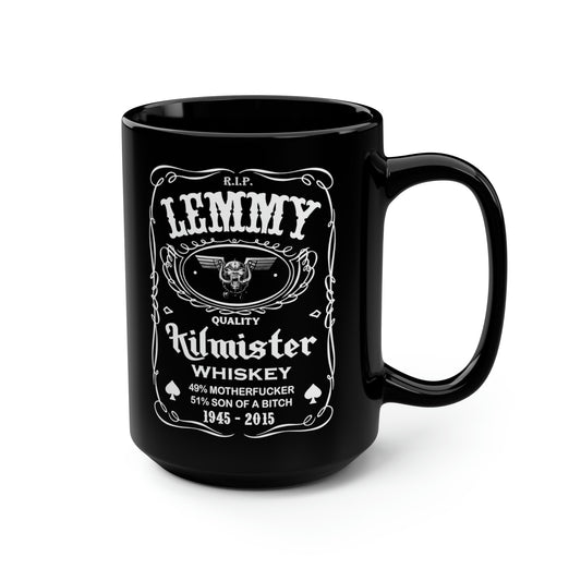 LEMMY TRIBUTE 2 Black Mug, 15oz