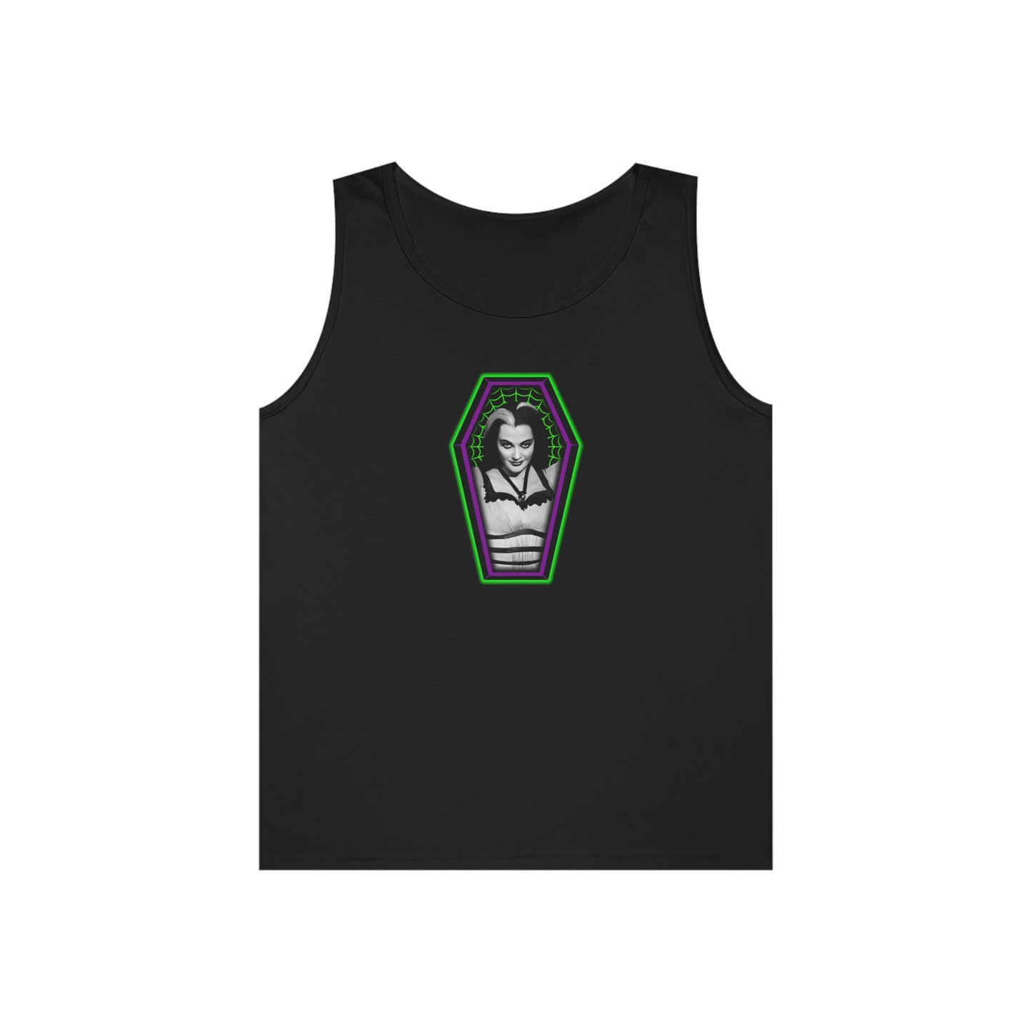 COFFIN MUGSHOT 1 (LILY) Unisex Heavy Cotton Tank Top