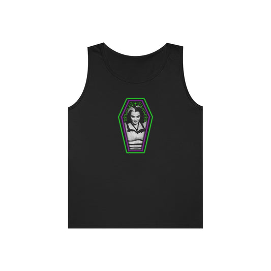 COFFIN MUGSHOT 1 (LILY) Unisex Heavy Cotton Tank Top