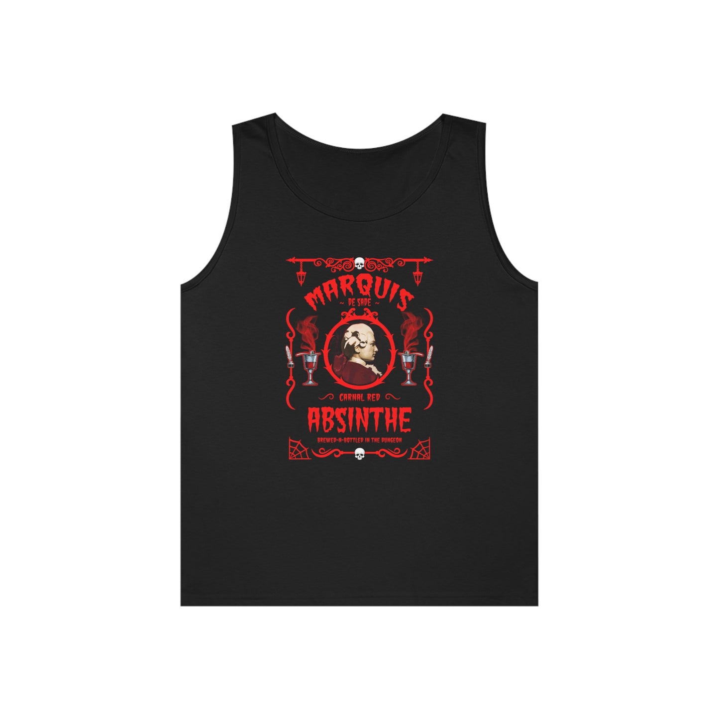 ABSINTHE MONSTERS (MARQUIS DE SADE) Unisex Heavy Cotton Tank Top