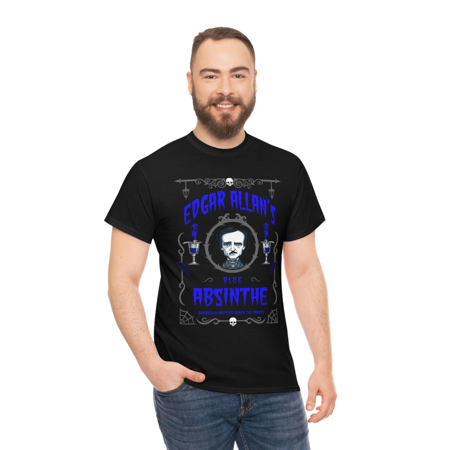 ABSINTHE MONSTERS (POE) Unisex Heavy Cotton Tee