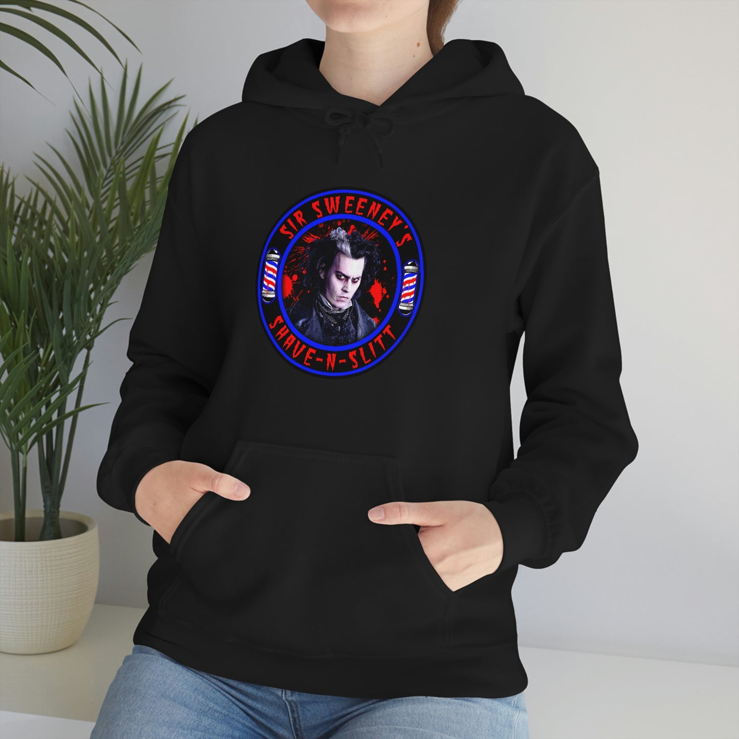 SIR SWEENEY - SHAVE N SLITT Unisex Heavy Blend™ Hooded Sweatshirt