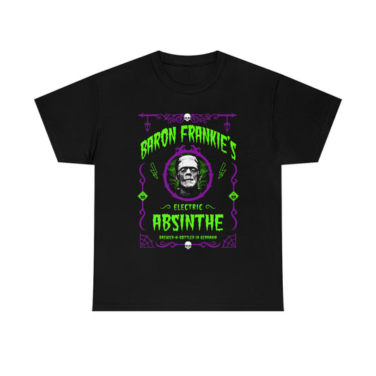 ABSINTHE MONSTERS 5 (BARON FRANKIE) Unisex Heavy Cotton Tee