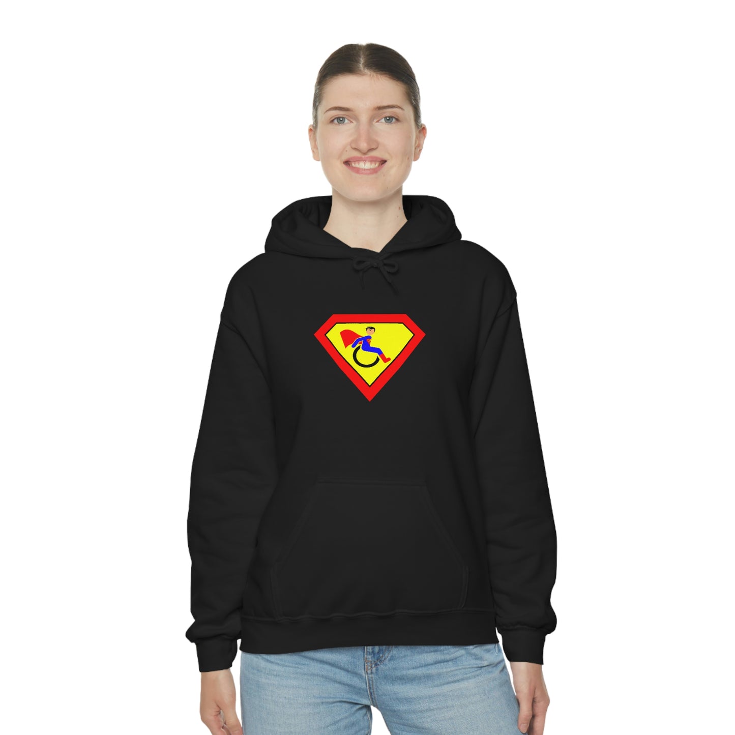 WHEELCHARIOT 11 (Clark) 1 Unisex Heavy Blend™ Hooded Sweatshirt