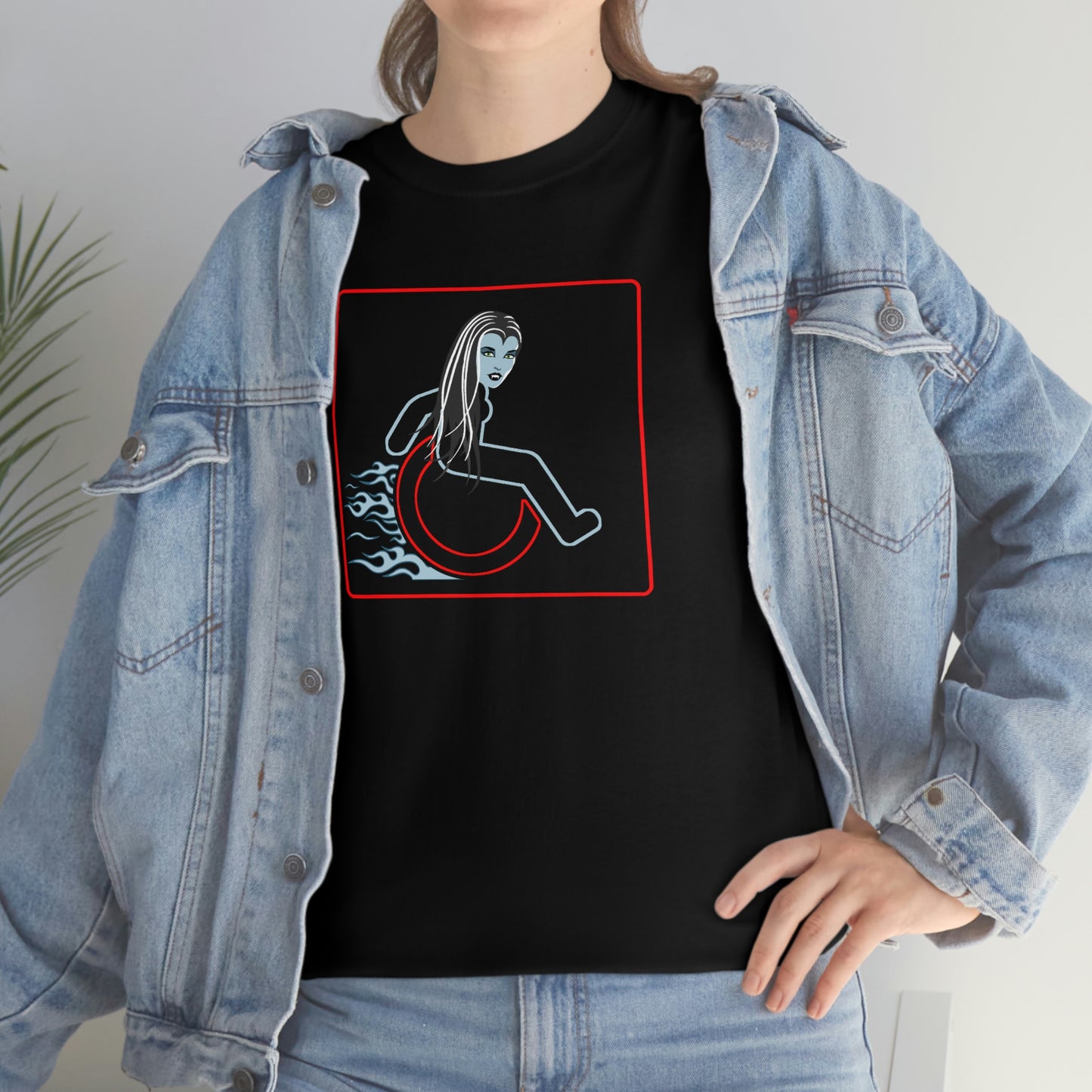 WHEELCHARIOT 13 (Vamp) Unisex Heavy Cotton Tee