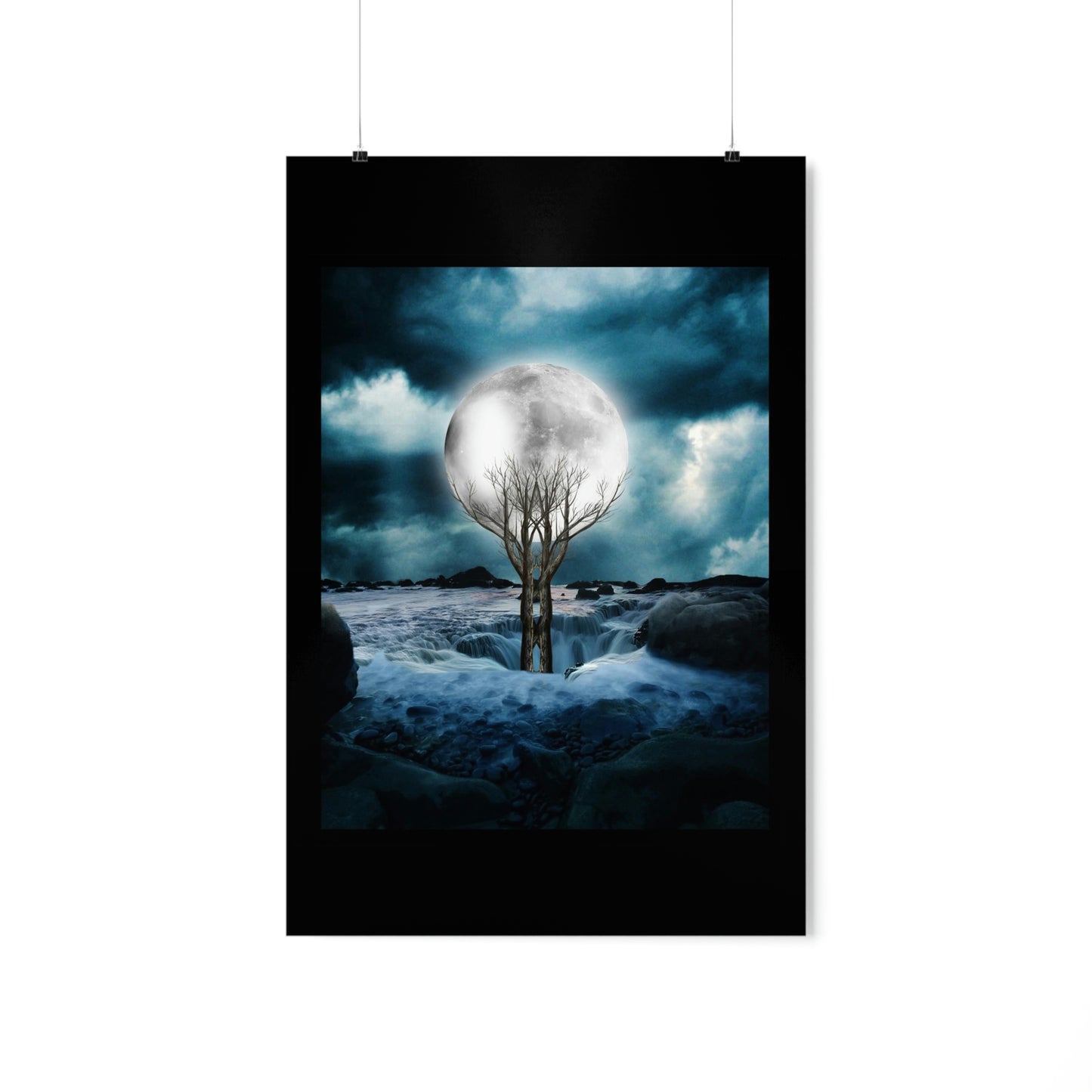 MOON 1 Premium Matte Vertical Posters