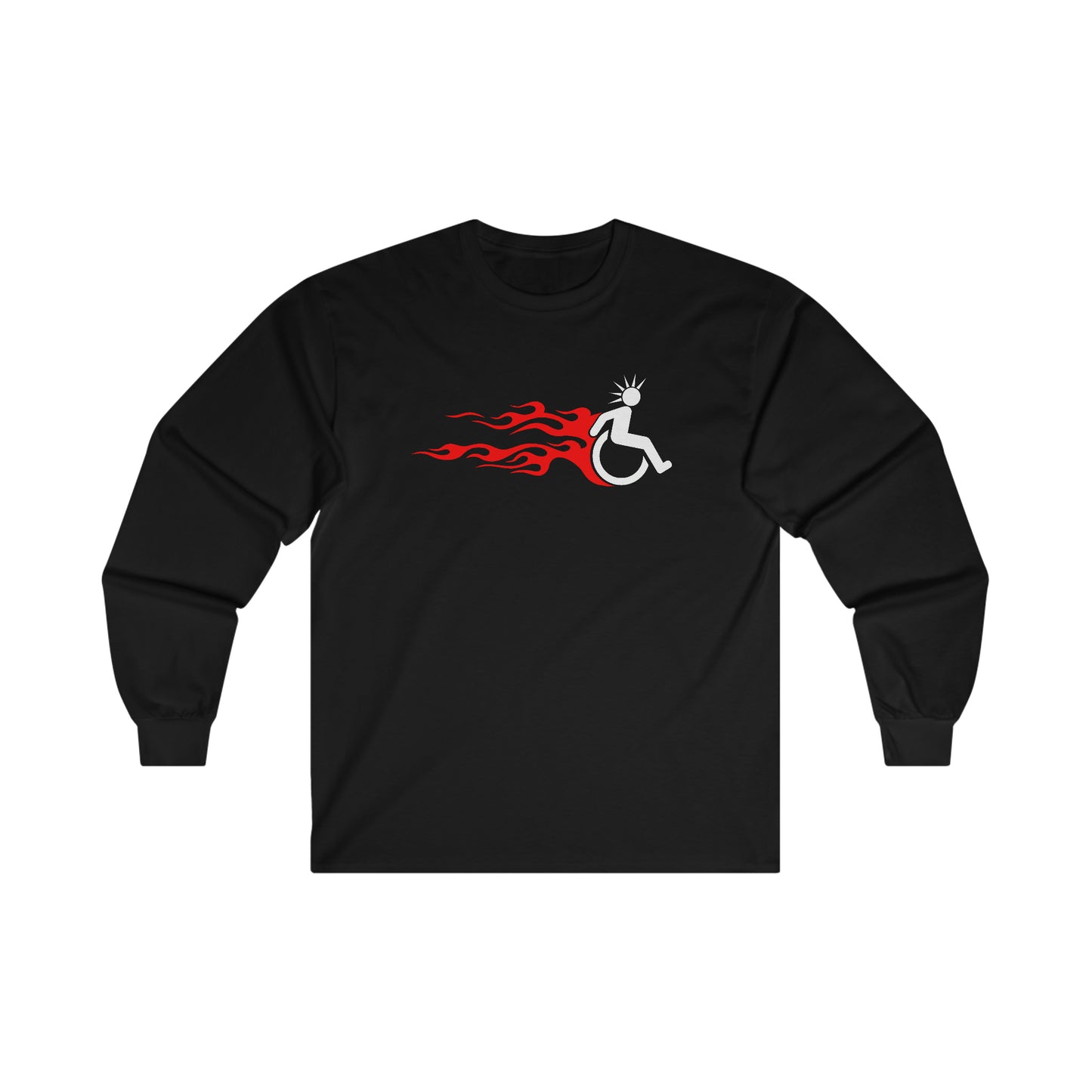 WHEELCHARIOT 2 (Flamer) Ultra Cotton Long Sleeve Tee