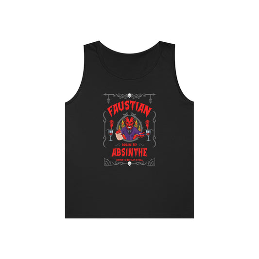 ABSINTHE MONSTERS (FAUST) Unisex Heavy Cotton Tank Top