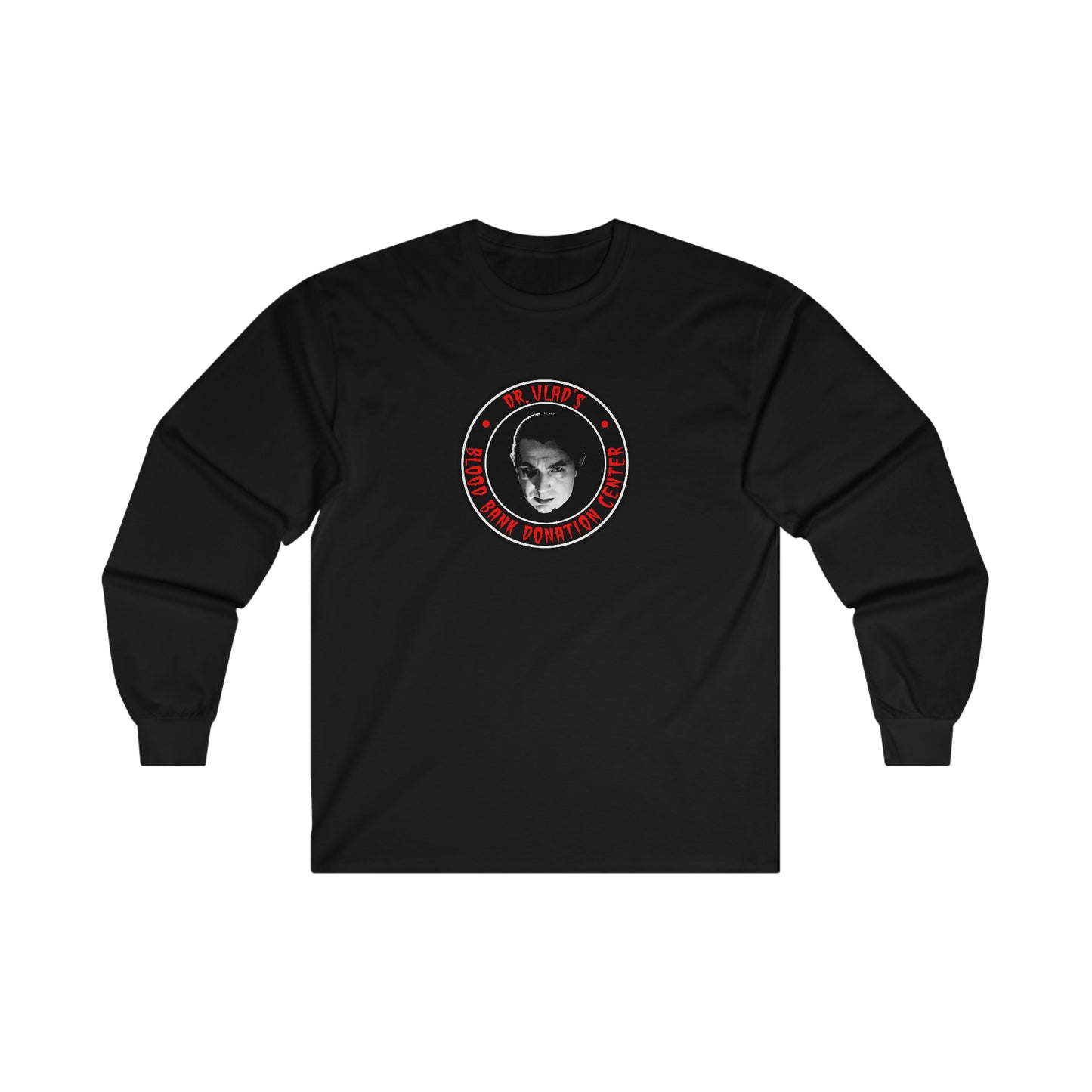 DR VLAD - BLOOD BANK DONATION CENTER Ultra Cotton Long Sleeve Tee