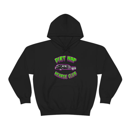 DIRT NAP HEARSE CLUB Unisex Heavy Blend™ Hooded Sweatshirt