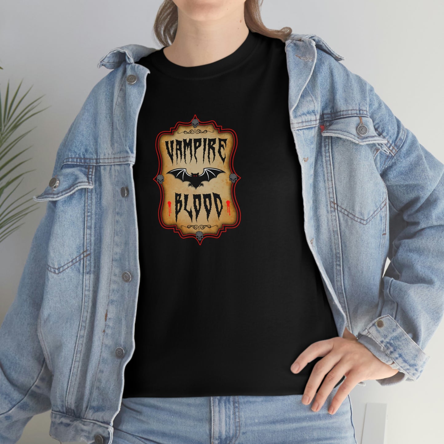 WITCHERY POTIONS 9 (VAMPIRE BLOOD) Unisex Heavy Cotton Tee